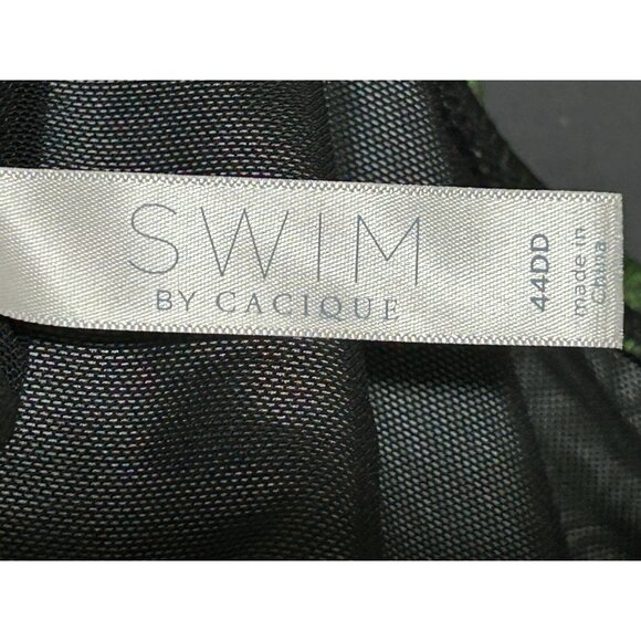 Cacique Breezy Palm 2pc Swim Set Bikini Top 44DD Skirted Bikini Bottom 22 - Picture 10 of 16